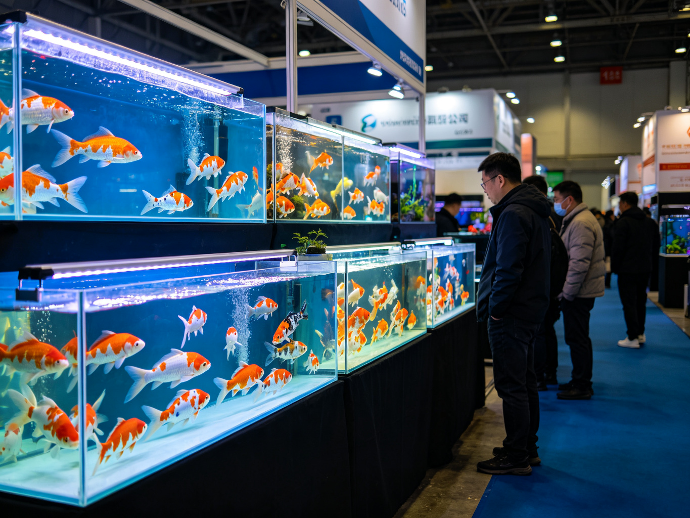 水族行业展会现场